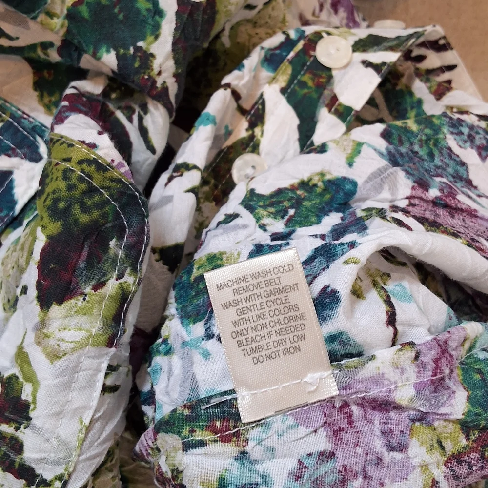 Christopher & Banks, Medium, Women's Multi-Color Blouse - Picture 7 of 8